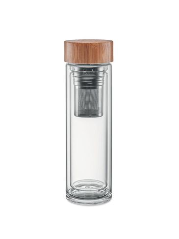 BATUMI GLASS - Butelka szklana 400ml
