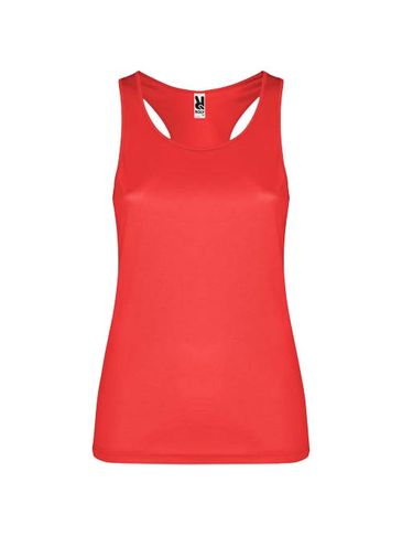 Shura damski podkoszulek sportowy, czerwony