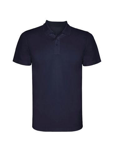 Monzha sportowa koszulka dziecięca polo z krótkim rękawem, navy blue