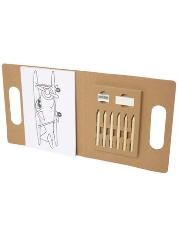 Fir zestaw do kolorowania, piasek pustyni