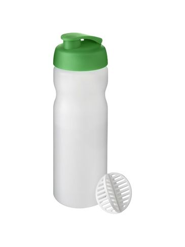 Shaker Baseline Plus o pojemności 650 ml, zielony / szroniony bezbarwny