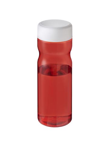 Butelka H2O Active® Eco Base 650 ml screw cap, czerwony / biały