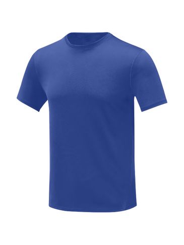 Kratos męska luźna koszulka z krótkim rękawkiem, niebieski