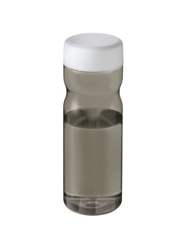 Butelka H2O Active® Eco Base 650 ml screw cap, ciemnografitowy / biały