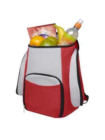 Brisbane plecak termoizolacyjny, czerwony / szary