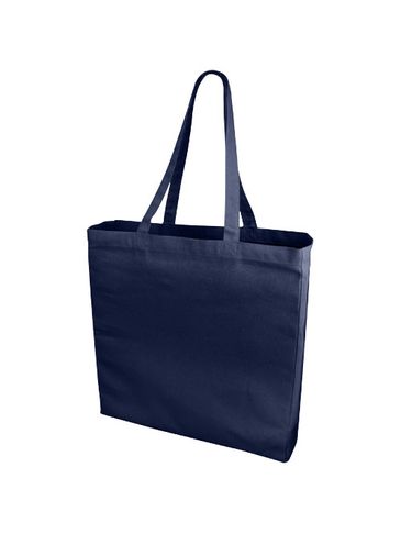 Bawełniana torba na ramię Odessa 220 g/m², granatowy