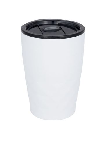 Kubek termiczny Geo 350 ml z izolacją próżniowo miedzianą, biały