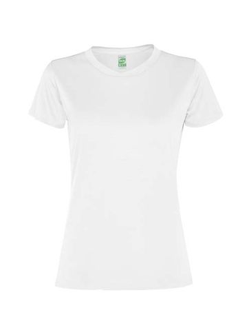 Damski t-shirt z krótkim rękawem Slam, biały