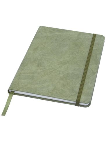 Notatnik Breccia w formacie A5 z papierem z kamienia, zielony