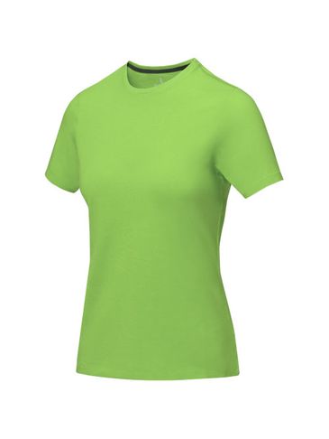 Damski t-shirt Nanaimo z krótkim rękawem, zielone jabłuszko