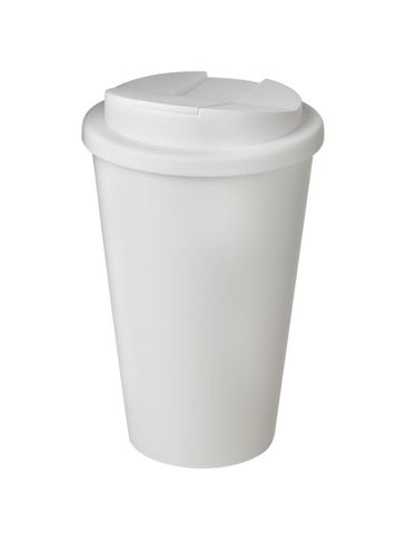 Americano® 350 ml tumbler with spill-proof lid, biały