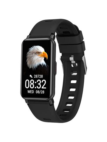 Sportowa inteligentna opaska z GPS Prixton AT806, czarny