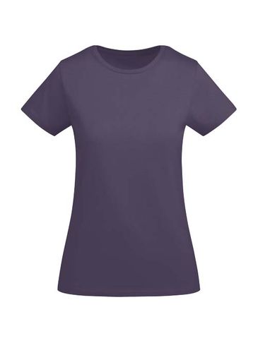Breda koszulka damska z krótkim rękawem, liliowy