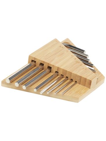 Allen zestaw bambusowy kluczy imbusowych, piasek pustyni