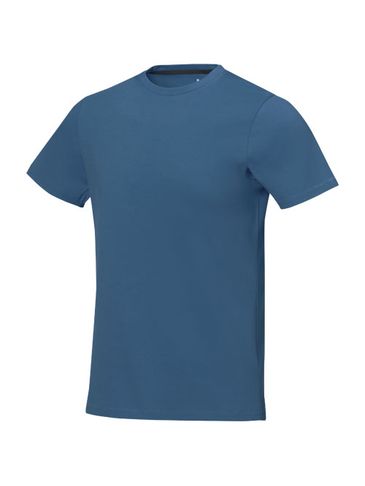 Męski t-shirt Nanaimo z krótkim rękawem, tech blue