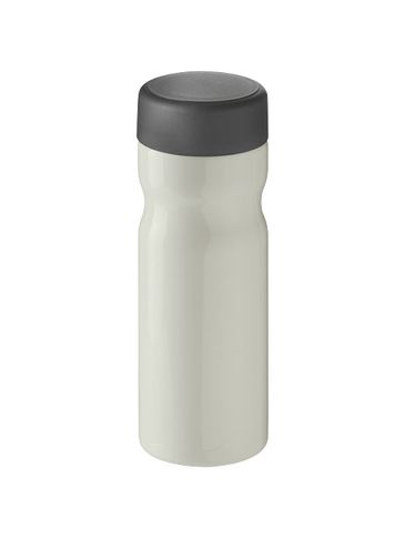 Butelka H2O Active® Eco Base 650 ml screw cap, kość słoniowa / szary