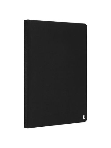 Karst® A5 notatnik w twardej oprawie, czarny