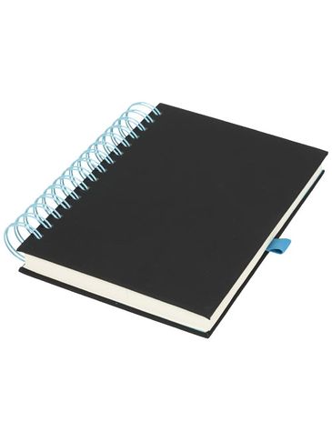Notes Wiro, czarny / niebieski