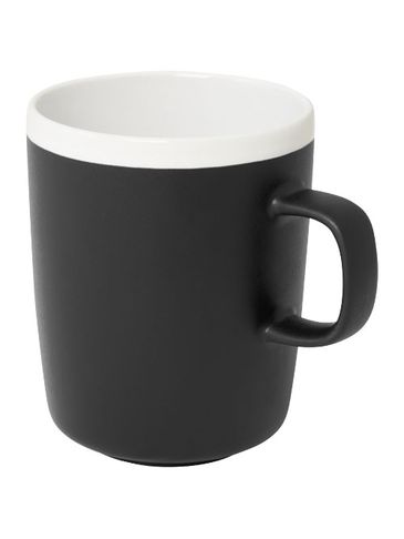 Lilio kubek ceramiczny o pojemności 310 ml, czarny