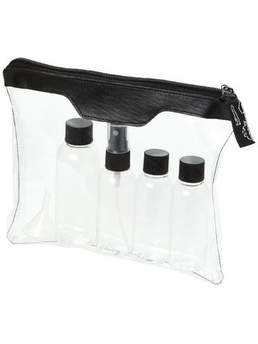 Zestaw butelek do samolotu Munich, czarny