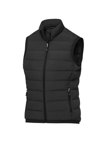 Damska ocieplana kamizelka puchowa Caltha, czarny