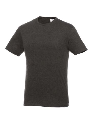 Męski T-shirt z krótkim rękawem Heros, ciemnografitowy