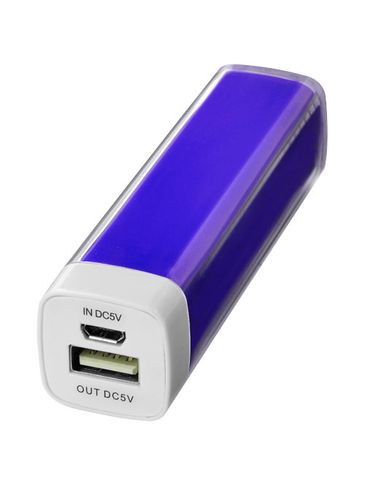 Powerbank 2200 mAh Flash, fioletowy