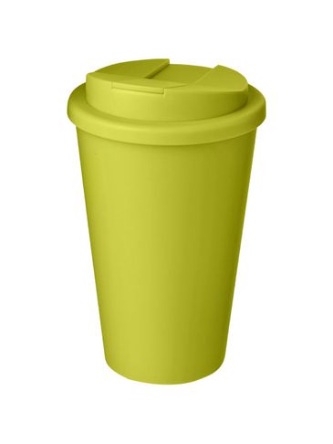 Americano® 350 ml tumbler with spill-proof lid, limonka