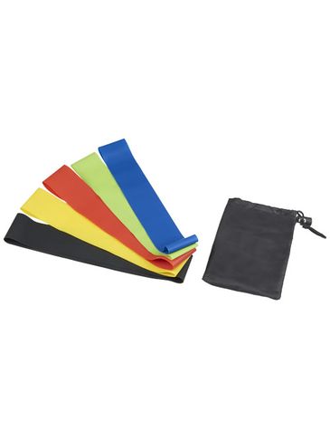 Zestaw elastycznych taśm Crane, czarny