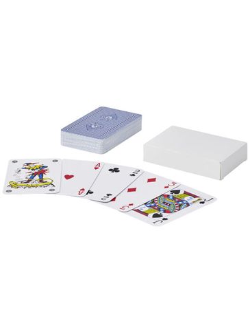 Ace zestaw kart do gry z papieru Kraft, biały
