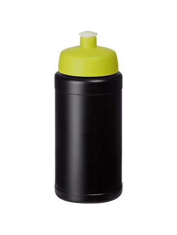 Baseline 500 ml butelka sportowa z recyklingu, limonka