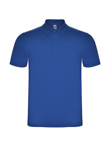 Austral koszulka polo unisex z krótkim rękawem, błękit królewski