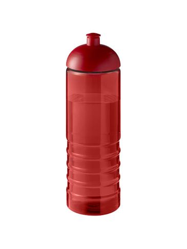 H2O Active® Eco Treble bidon z kopułową pokrywką o pojemności 750 ml , czerwony / czerwony