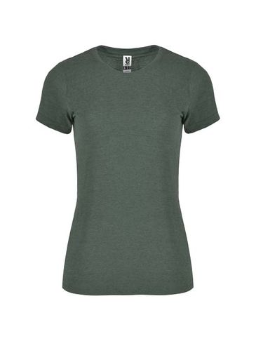 Fox koszulka damska z krótkim rękawem, heather bottle green