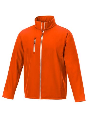 Kurtka męska typu softshell Orion, pomarańczowy