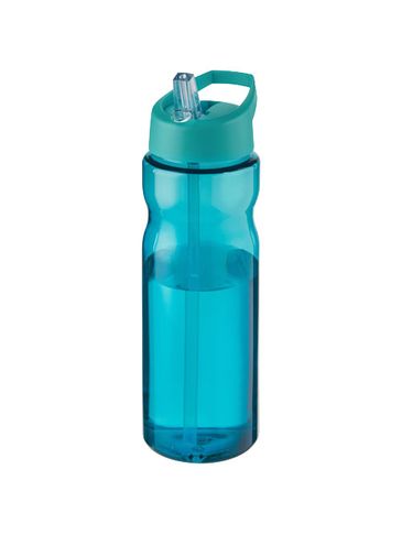 Bidon H2O Base® o pojemności 650 ml z wieczkiem z słomką, morski / morski