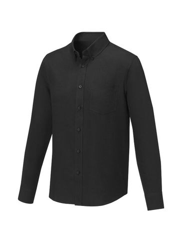 Pollux koszula męska z długim rękawem , czarny