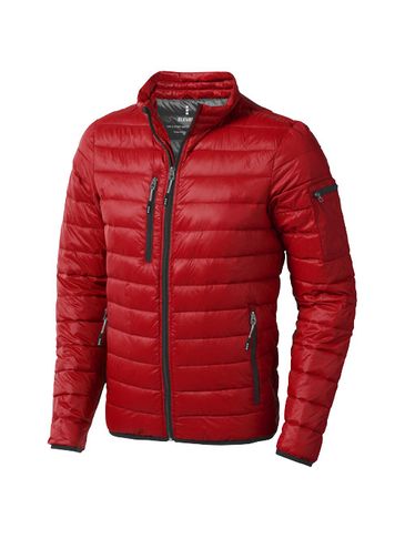 Męska lekka puchowa kurtka Scotia, czerwony
