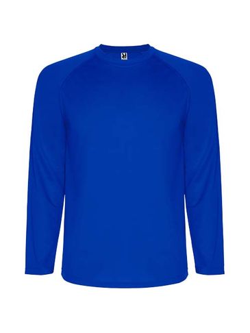 Męska koszulka sportowa Montecarlo z długim rękawem, niebieski
