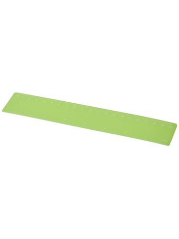 Linijka Rothko PP o długości 20 cm, szroniony zielony