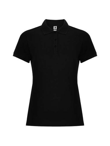 Pegaso Premium koszulka damska polo z krótkim rękawem, czarny