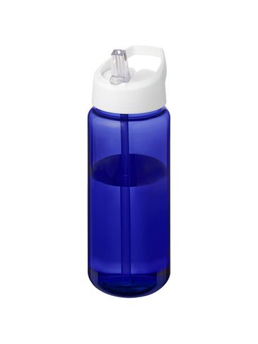 Bidon H2O Active® Octave Tritan™ o pojemności 600 ml z dzióbkiem, niebieski / biały