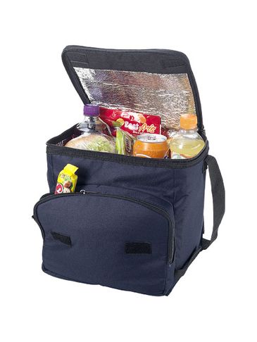 Składana torba termoizolacyjna Stockholm, granatowy