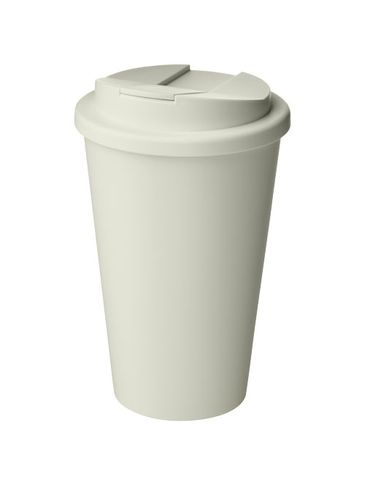 Izolowany kubek Americano® Renew o pojemności 350 ml z odporną na rozlanie pokrywką, kość słoniowa