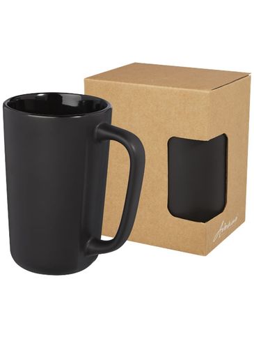 Perk ceramiczny kubek, 480 ml, czarny