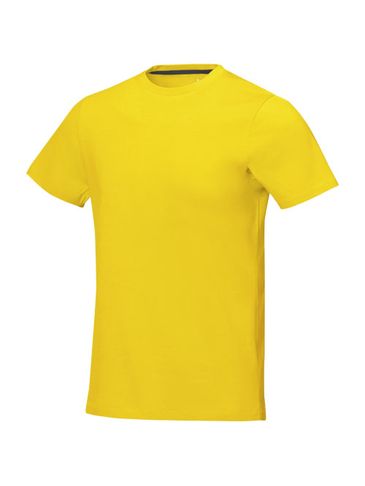 Męski t-shirt Nanaimo z krótkim rękawem, żółty