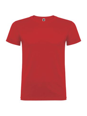 Beagle koszulka męska z krótkim rękawem, czerwony