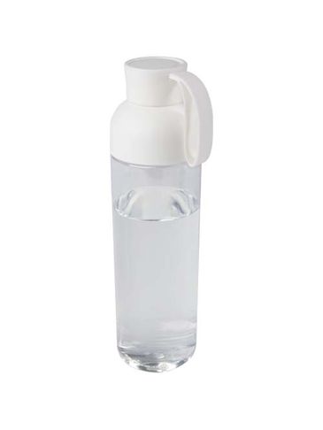 Illuminate butelka na wodę z RPET 600 ml, biały