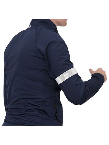 Johan odblaskowa opaska samo zawijająca się przy uderzeniu, 38 cm, biały