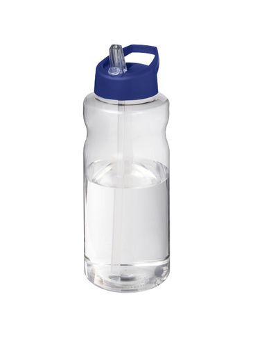H2O Active® Big Base bidon z dzióbkiem o pojemności 1 litra, niebieski